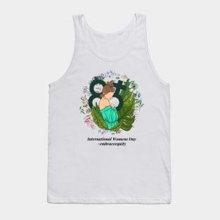 embrace equity international women's day 2023 Tank Top